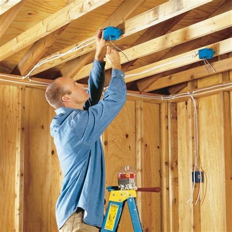 wiring an unfinished garage